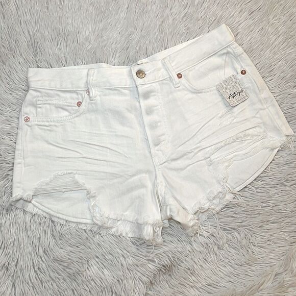 NWT Free People Shorts Free People Loving Good Vibrations Shorts Size 27 - Picture 3 of 11